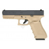 WE airsoft pištoľ GBB EU17 Gen. 4 Green Gas Tan