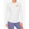 Dámska bežecká mikina Norrona Senja Equaliser Lightweight Long Sleeve - snow white