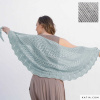 KATIA KAL L´Anima Shawl - šedá