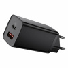 Baseus GaN Lite nabíjačka (CCGAN2L-B01) – USB, USB-C, 65 W, rýchlonabíjačka, čierna KF2332598