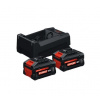 BOSCH Starter set 2x EXBA 18V-55, GAL 12V/18V-80, krabice 1600A0373P