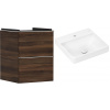 Súprava skrinka Hansgrohe Xelu Q 54022000, umývadlo Hansgrohe Xelu Q 61012450