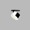 LED2 21507335 Zapustené bodové svietidlo KLIP LED, 11W, 3000K, 770lm, IP20, čierna/chrómová
