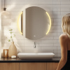 Nimco Kulaté LED zrcadlo pr. 600 se dvěma dotykovými senzory ZP 16000RVX