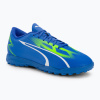 PUMA Ultra Play TT Jr detské kopačky ultra blue/puma white/pro green (37.5 (4.5 UK))