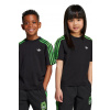Detské bavlnené tričko adidas Originals čierna farba, s nášivkou, JW5330 110