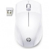 HP myš HP 220 Wireless Mouse Snow white, 1600DPI, 2.4 [GHz], optická Blue LED, 3tl., bezdrôtová, biela 7KX12AA#ABB