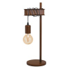 Retro a vintage svietidlo EGLO TOWNSHEND 4 stolová lampa 43525
