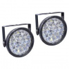 Svetlá denného svietenia Compass Svetlá denného svietenia guľatá 18 LED/12V