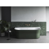 Ravak Ypsilon Wall voľne stojaca akrylát vaňa 178x86 cm Grey Green/Biela,kryt odtoku Biela XC00100064