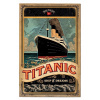 CUKROVÁ TLAČ Opłatek na Tort Cukrová hmota Titanic + MENO