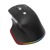 Acer Smart Fit Vertical Mouse - Black, Wireless RF 2.4GHz + BT (2x) + USB, vertikální (pro praváky), citlivost 8000 DPI HP.EXPBG.020