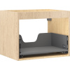 Mexen Box-A korpus kúpeľňovej skrinky pod umývadlo 60 cm, 1 zásuvka, dub - 91AX0-0600-470-1-81