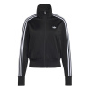 ADIDAS ORIGINALS Women's Firebird Classic Tracksuit Top Black/White 14 (L)
