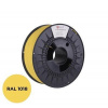 C-TECH Tisková struna (filament) PREMIUM LINE, PLA, zinková žlutá, RAL1018, 1,75mm, 1kg