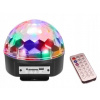 LED lopta disco laser +diaľkové ovládanie (LED lopta disco laser +diaľkové ovládanie)