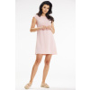 Awama Woman's Dress A647 ružová L Awama 5902360589643
