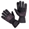 W-tec Dámske moto rukavice Ladonna (Barva: černo-růžová, Velikost: M)