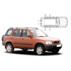 Slnečné clony na okná - HONDA CR-V (1995-2002) - Komplet sada
