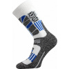 VoXX TRACTION / Funkčné termo ponožky z ovčej vlny - biela 39-42