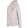 4F Dámska lyžiarska bunda H4Z19-KUDN060 Cold Light Grey XXL