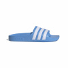 adidas Detské papuče Adilette Aqua K modrá/biela