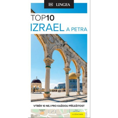 Izrael a Petra - TOP 10 - kolektív autorov kniha + mapa