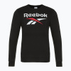 Pánska mikina Reebok Identity Big Logo Fleece Crew black/white/vector red