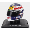 Edicola Prilba F1 Casco - Minardi M189 N 24 Sezóna 1989 Luis Perez Sala 1:5 Biela Modrá Žltá
