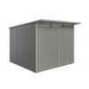Biohort AvantGarde Eco A7 plechový domček 260 x 300 x 218 cm, sivý kremeň metalický, NOVINKA