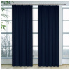 Hotový záves na riasiacej páske Heaven tmavomodrý Modrá 140x160 cm