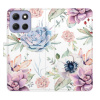Flip pouzdro iSaprio - Motorola Moto G86 5G - Succulents Pattern s kapsičkami na karty (Flipové knížkové pouzdro, obal, kryt iSaprio s přihrádkami na karty a motivem)