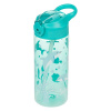 BAAGL Tritanová fľaša na pitie so slamkou Delfín, 500 ml