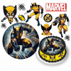 DIGITÁLNA TLAČ Opłatek na tort Wolverine Deadpool POSTAVY + TEXT ZADARMO 5
