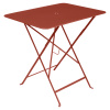 Fermob Skladací stolík Fermob BISTRO 77x57cm - Red Ochre