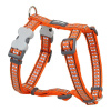 Postroj pre psa Red Dingo Kosť Reflexný 46-76 cm Oranžová
