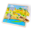 Bigjigs Toys vkladačka so zvukom Safari
