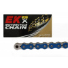 EK QX-krúžková reťaz -Made in JAPAN EK 520 SRX 120 L modrá
