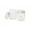 DEKORATÍVNE SKRUTKOVACIE POHÁRE NA SKLADOVANIE MOTÍV VČIEL 625 ML 2 KS