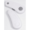 Zopa zámek skříněk 2ks white/grey