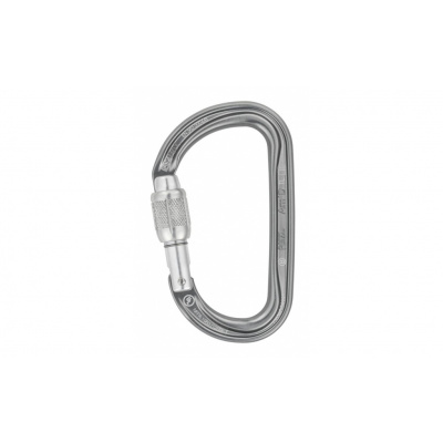 Karabina PETZL Am´D Screw-Lock Silver