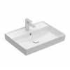 Villeroy & Boch Collaro - Umývadlo nábytkové 60x47 cm, s prepadom, otvor na batériu, CeramicPlus, alpská biela 4A336GR1