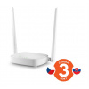 Tenda N301 WiFi N Router 802.11 b/g/n, 300 Mbps, WISP, Universal Repeater, AP, 2x 5 dBi antény (75011013)