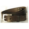 Zubíček - výroba loveckých potrieb Kožený poľovnícky opasok - nerezová spona - Délka 90