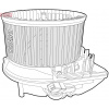 Vnútorný ventilátor DENSO DEA07015