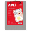 Clipboard A4 Apli strieborný