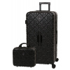 Kabínový kufor BERTOO Livorno - čierna SET 2v1