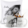 Vankúš - Ariana Grange Dekoratívny vankúš 40 x 40 cm (Ariana Grande Muga + vankúš + názov)