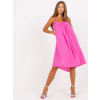 Šaty Polinne - ružová (Dámske šaty na ramienka)