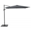 Slnečník Voyager 1 Economy Platinum Veľkosť: 250 x 250 cm, Farba rámu: Antracitová, Farba látky: Antracitová